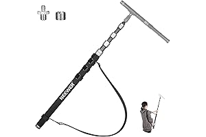 NEEWER Telescopic Wireless Microphone Boom Pole Holder