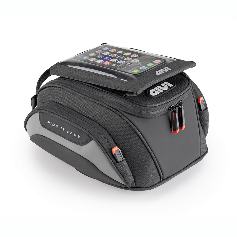 Generico EASY01 Borsa da serbatoio Tanklock Easy-T 6 litri compatibile con GIVI attacco TANKLOCK