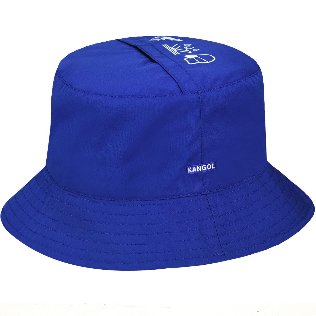 Kangol Coordinates Bucket Wendehut Fischerhut Anglerhut Sommerhut Sonnenhut Stoffhut Damen/Herren - mit Futter Sommer Frühling-Sommer