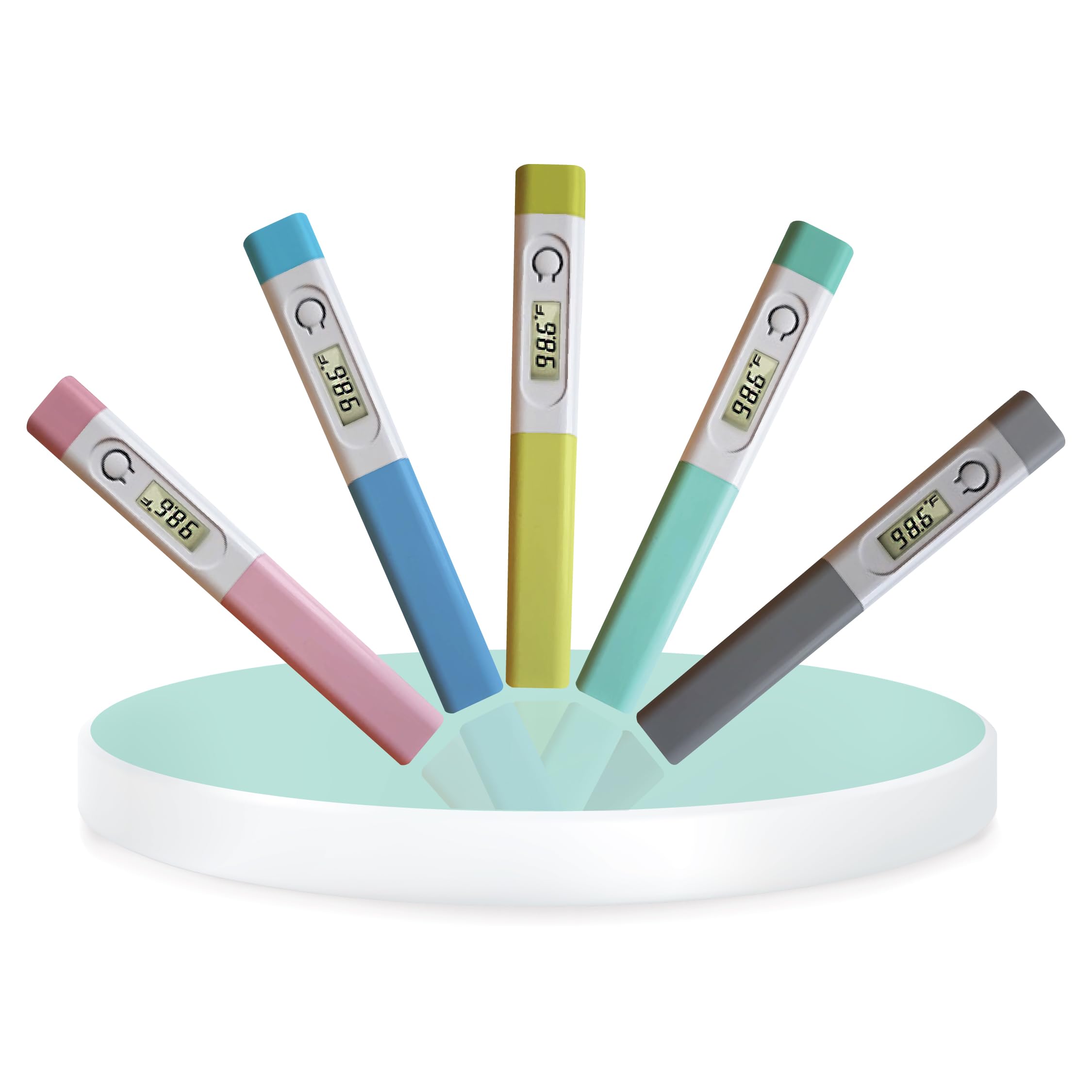 SHIKON SK-033P Pen Style Digital Thermometer, Fast Reading, Mercury Free, Fever Alarm, Memory function, Low Battery Indicator, Auto Switch Off, Two Year Warranty, Made in India