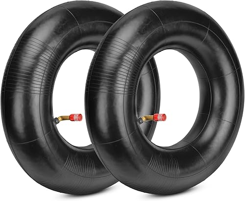 Miniatura 9 de GREHUA Repuesto de tubo interior de 13 x 5.00-6 para Razor Dirt Quad (versiones 1-18) SK100 Go Kart Wagons cortacésped, tractor de patio, camiones