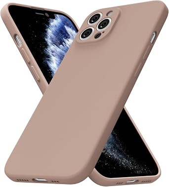 for iPhone 11 Pro Case Silicone Phone Case, Slim Thin Soft Rubber Gel Cases for Women Girls, Cute Matte TPU Phone Cover with Full Camera Protection, Minimalist Plain Design, Brown Fall