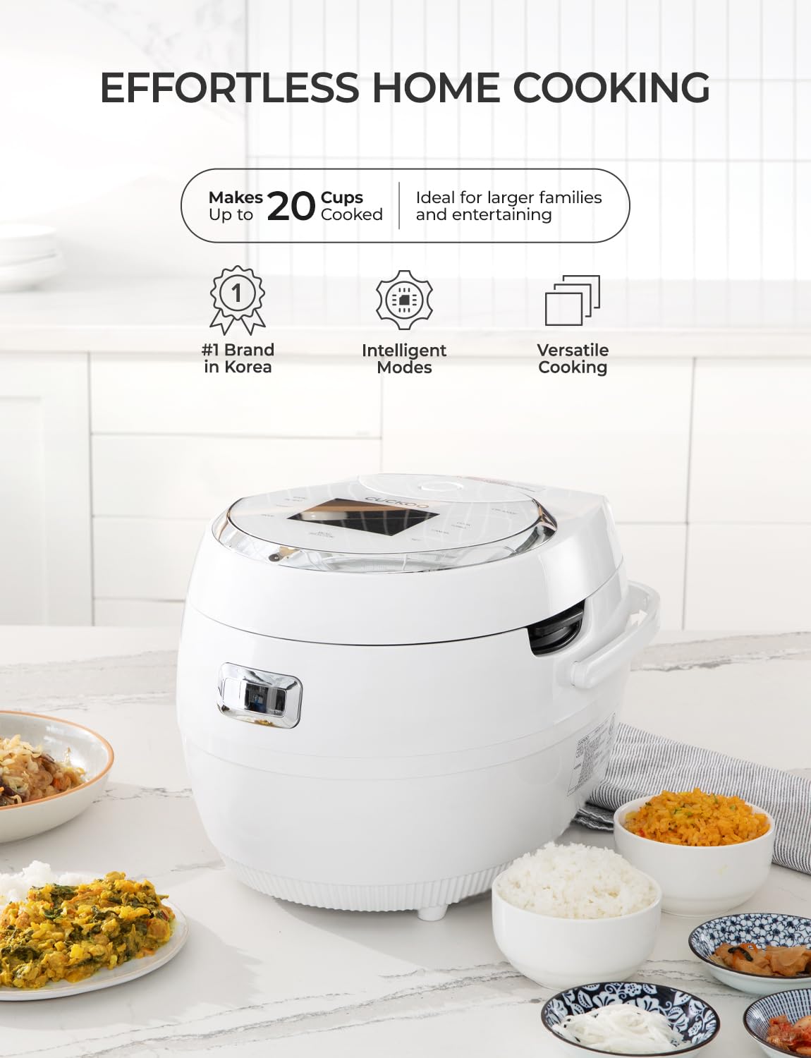 韓国人気ブランドCUCKOO 大容量炊飯器 CR-1020F Amazon | CUCKOO Micom 炊飯器 10カップ 未炊き / 20カップ 焦げ付き