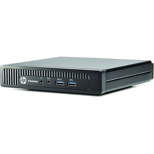 HP EliteDesk 705 G1 Tiny Desktop Computer, AMD Quad-Core A8 Pro-7600B up to 3.8GHz, 16GB RAM, 256GB SSD, Windows 10 Professional (Renewed)