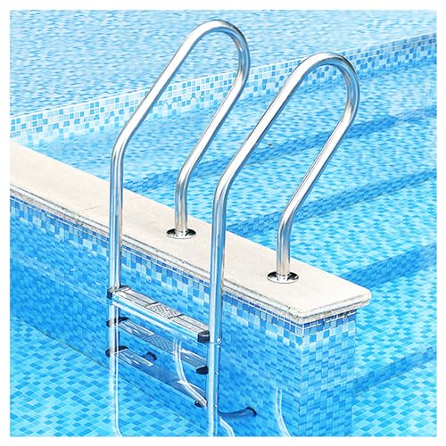 Escalera para piscina de acero inoxidable 2 escalones