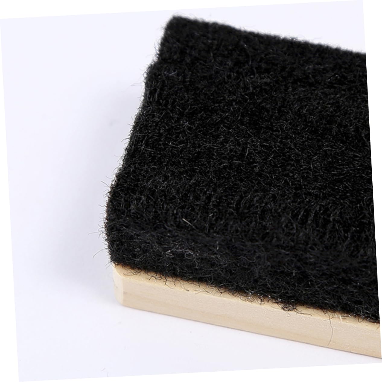 Gogogmee Space-Saving Wood Felt Erasers 10 Pack Chalkboard Erasers for Office School and Home Cleaning