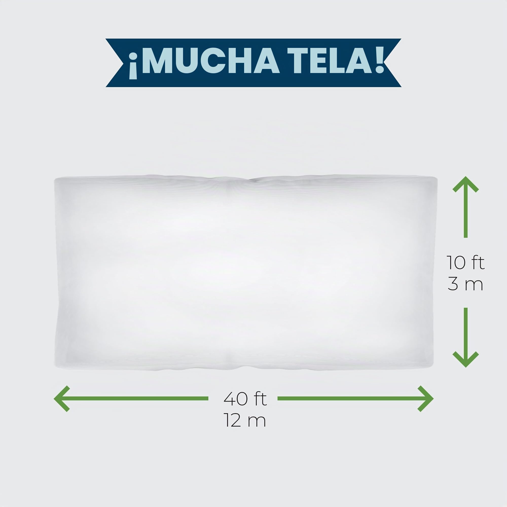 MEKKAPRO Red de mosquitero XL para Mosquitos, Malla de jardín para Verduras, Flores, Frutas, Plantas, Barrera de Insectos y Aves (3 x 12 m)