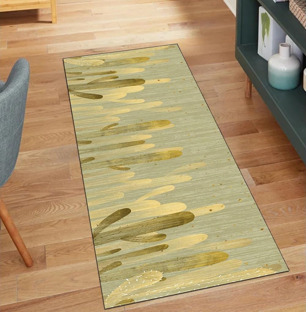 Alfombra por metros lavable y larga de 100 x 180 cm para pasillo de cocina 1