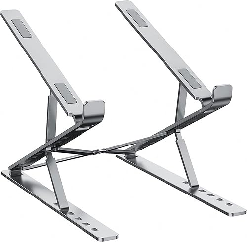 Soporte portátil de aluminio para portátil Soporte para portátil Pro Soporte ajustable Tablet Accesorios de computadora (color 98.4 in)