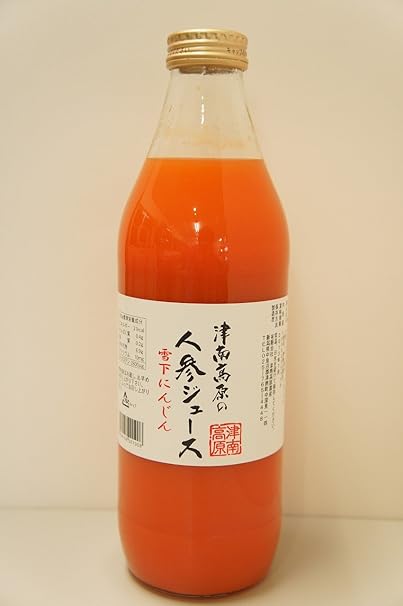 Amazon 搾りたて新鮮なジュースをそのまま詰めました 津南高原の人参ジュース 雪下にんじん ストレートタイプ 1ｌ 6本 雪下人参の甘さがたっぷり 果実感を残した贅沢なストレートジュース Eco Reverse 野菜ジュース フルーツジュース 通販