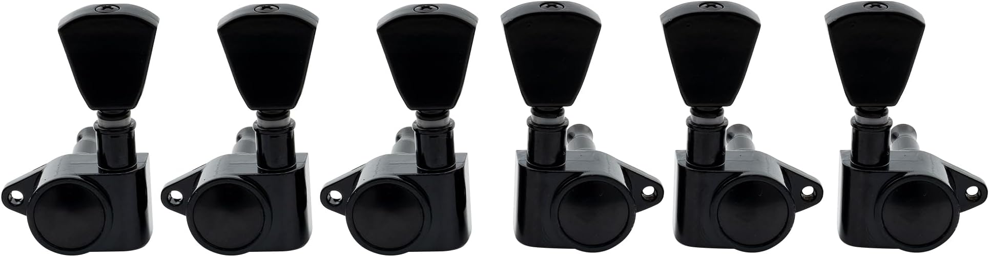 Mécaniques De Guitare Musiclily 3L3R Style Roto - Pour Epiphone Les Paul, SG, ES - Bouton Keystone Noir