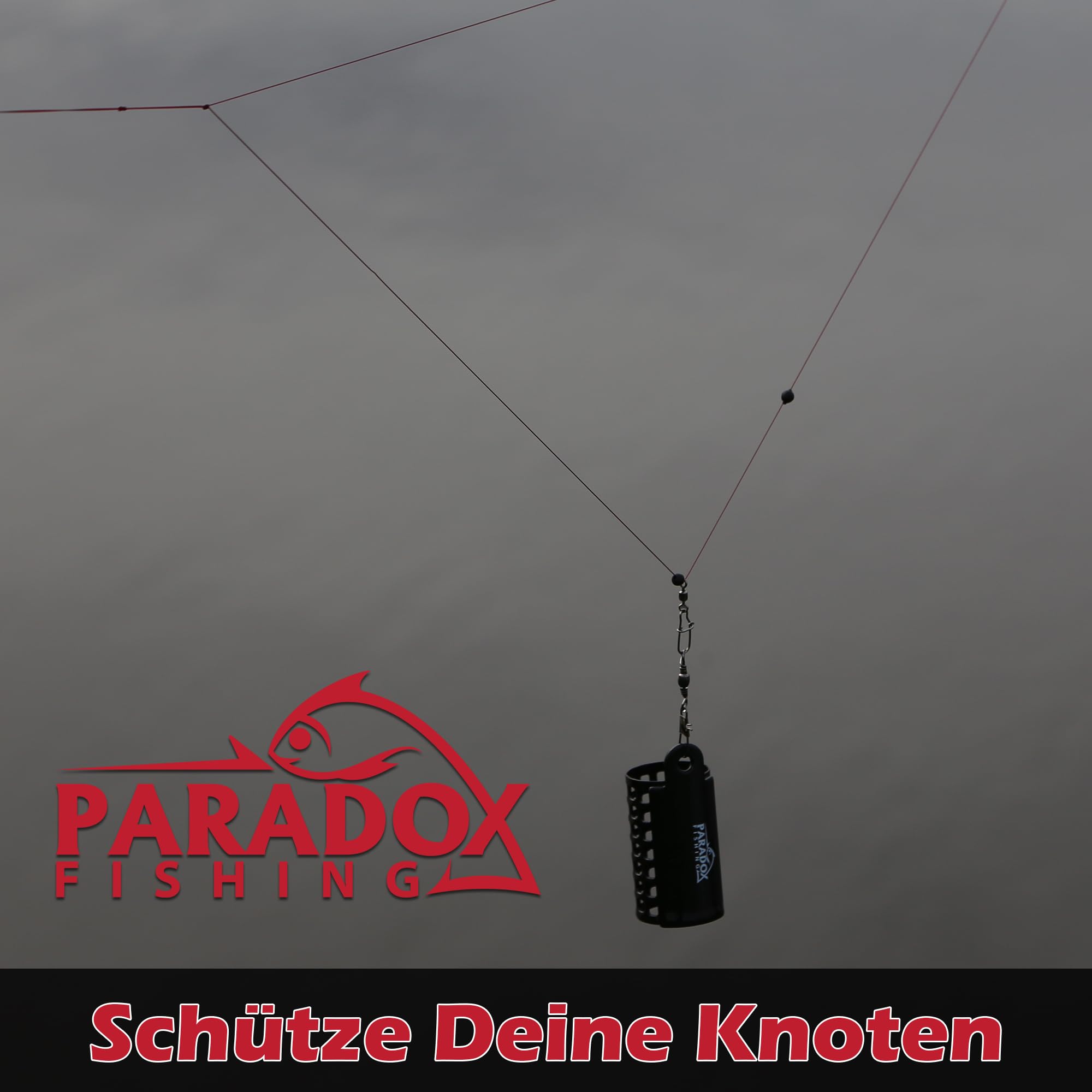 Paradox Fishing Gummiperlen Set (120 Stück) – 3mm bis 8mm Angelzubehör – Weiche Stopperperlen zum Angeln als Knotenschutz für Karpfen- & Forellen-Montagen - 4