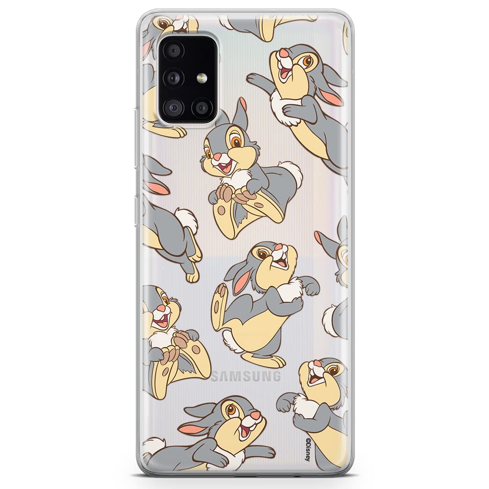 ERT GROUP mobile phone case for Samsung A51 5G original and officially Licensed Disney pattern Thumper 003 optimally adapted to the shape of the mobile phone, partially transparent