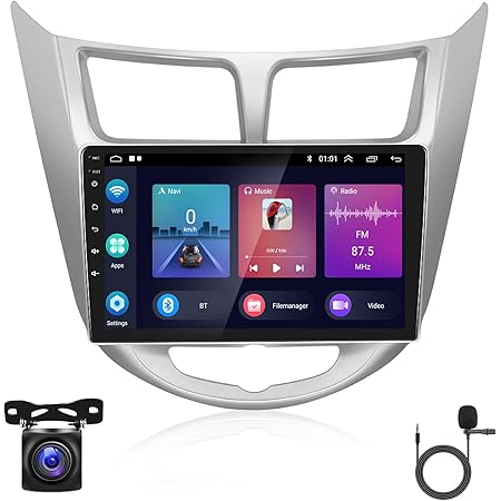 Amazon.com: for 2010-2016 Hyundai Verna Accent Solaris Radio, Apple ...