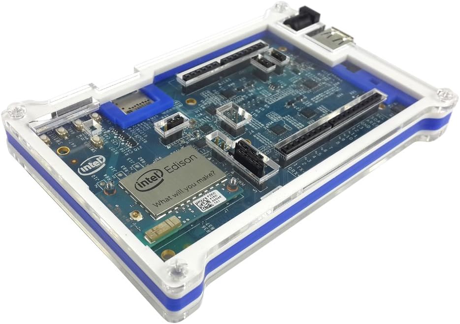 Eleduino Transparent Cover Box Enclosure for Intel Edison Development Board