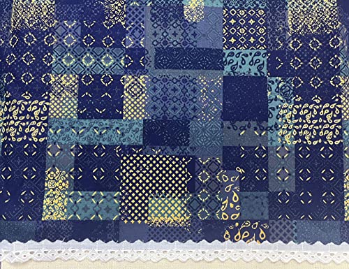 Amornphan 15 Yards 0.75 Inch Wide White Cotton Eyelet Lace Trim Ribbon Floral Embroidered Fabric Sewing Craft Dress Tablecloth Blankets Pillow Diy Decorations #TOP5