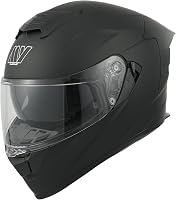 MY Motoros Bukósisak Teljes Arcvédelem Napellenző ECE 22.06 Férfi Női - M(57-58CM), matte black 1