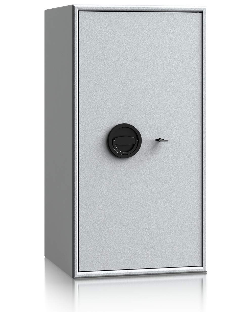 SafeHero Aktentresor S1 EN 11450 Secureo Condor Light 1 | H806xB426xT380 mm | 58 kg | Schlüsselschloss | Platz für 10 DIN A4-Ordner | umlaufender Feuerfalz