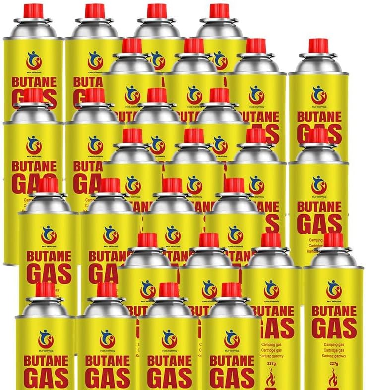 Easy Shopping® Butane Gas Canister Bottles Camping Stove Heater Cooker ...