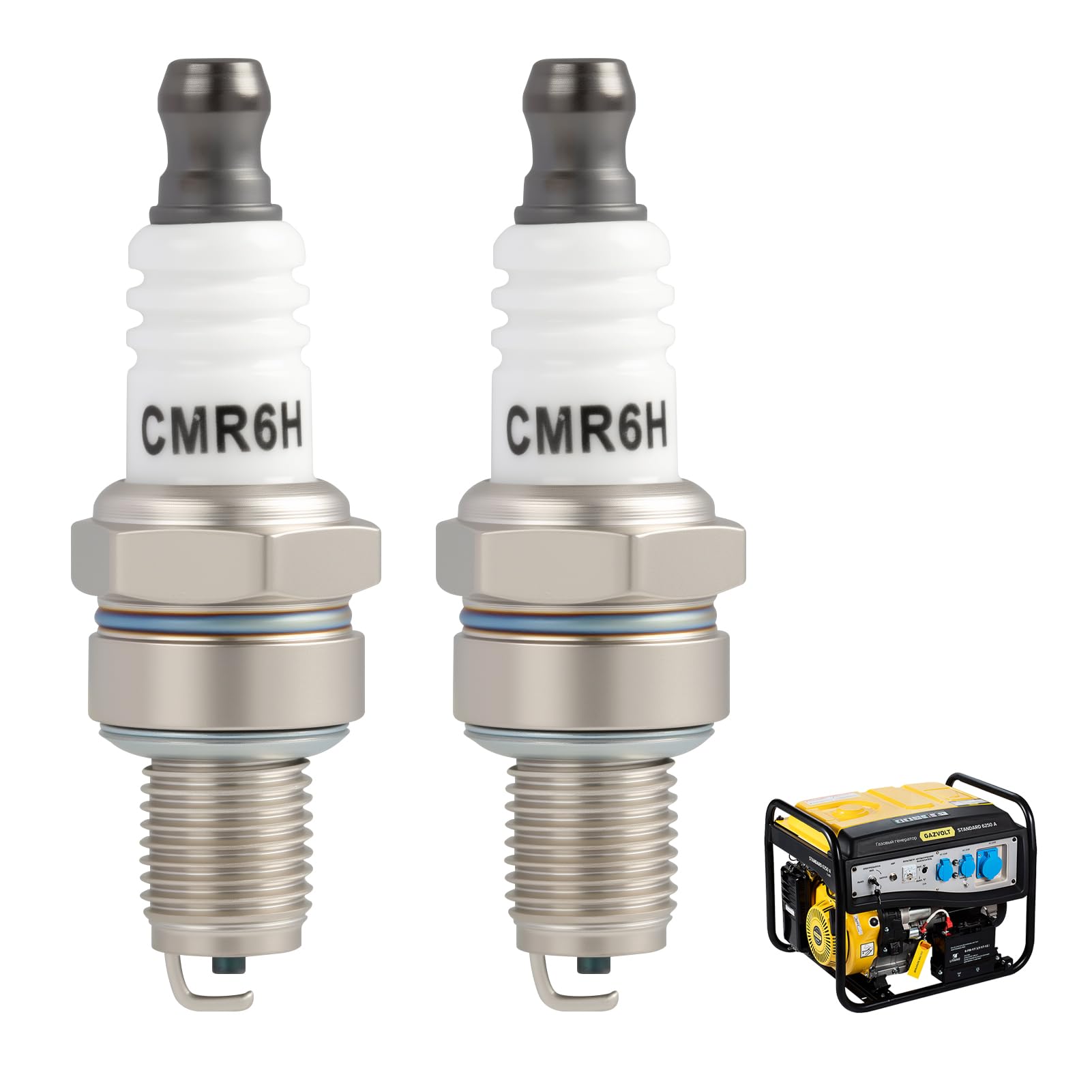 3 Candele NGK CMR6H Per Stihl Honda Tosaerba Motosega 3 Candele - Foto 2