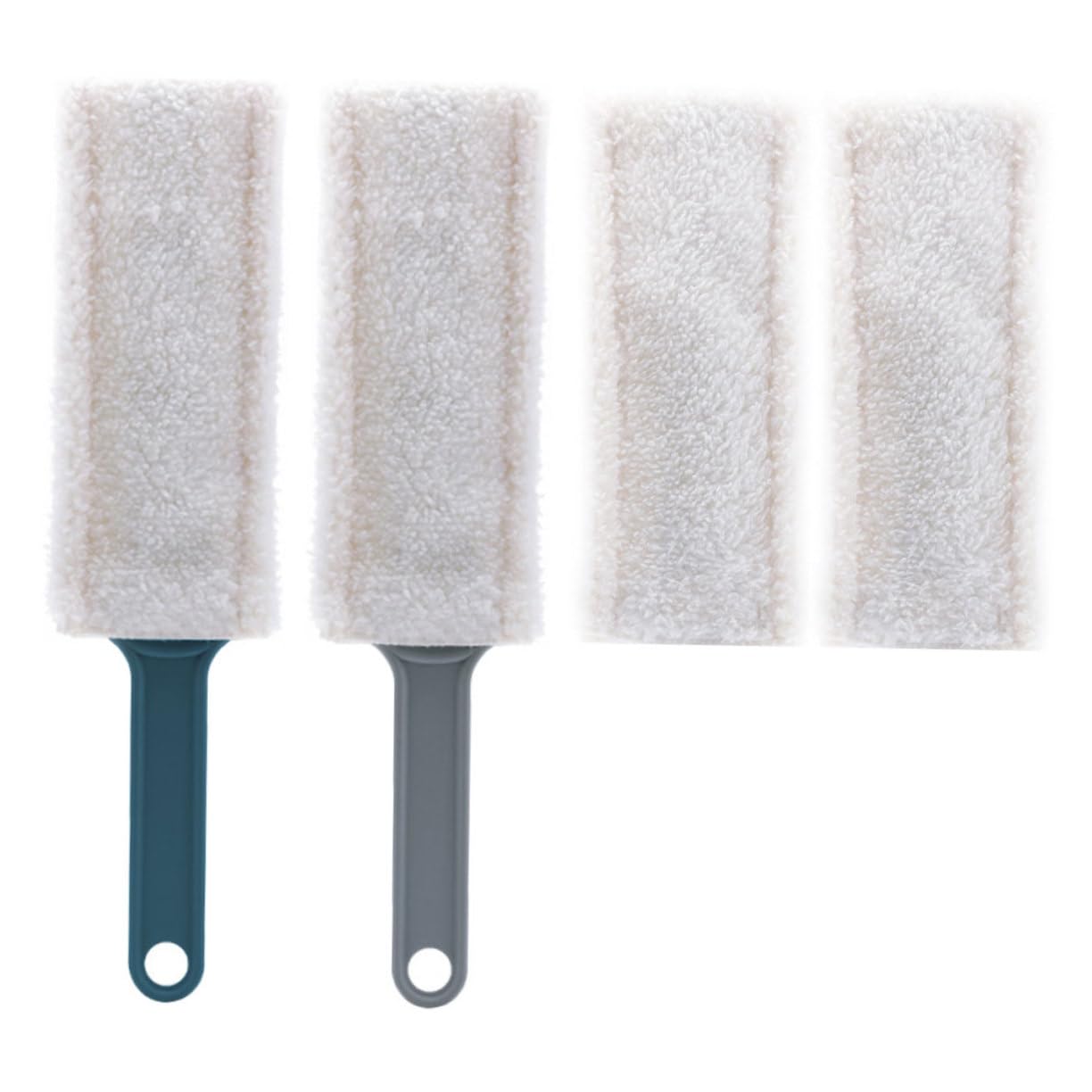 Gogogmee 4 Pack Washable Duster Brush Dust Cleaner Kit for Car Home Window Blinds Office