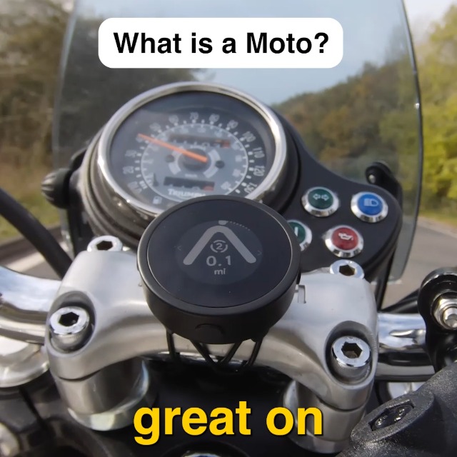 Beeline Moto II - Next Gen Motorcycle GPS Tracker | Compact Design