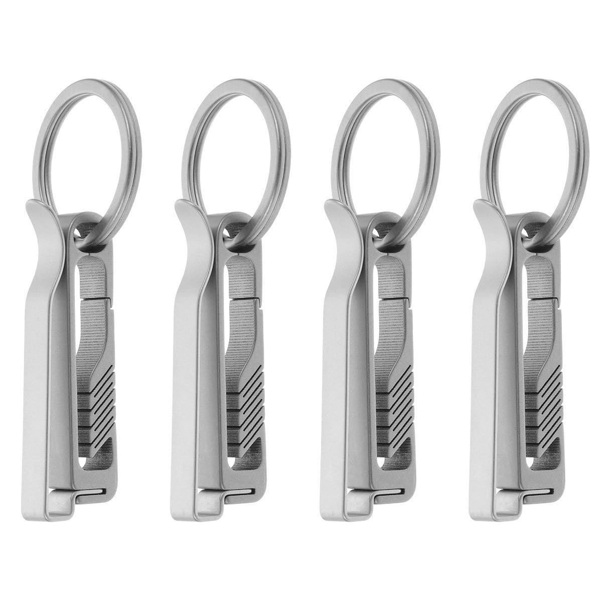 BESPORTBLE Gürtel Schlüsselanhänger Karabinerhaken Schwerlastgürtel für Männer Pocket Clip s karabiner Schlüsselanhänger-Karabiner Schlüsselanhänger mit Karabinerverschluss Titanlegierung