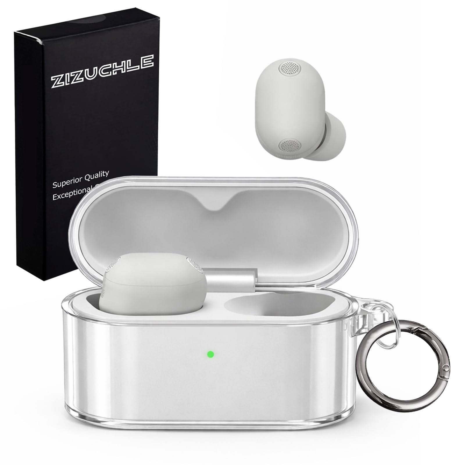 Amazon.co.jp: ZIZUCHLE for sony wf-1000xm6 ケース クリア wf