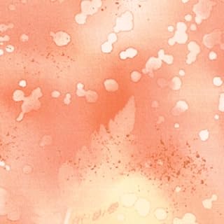 Benartex Fossil Fern 528 94 Peach Meringue bty