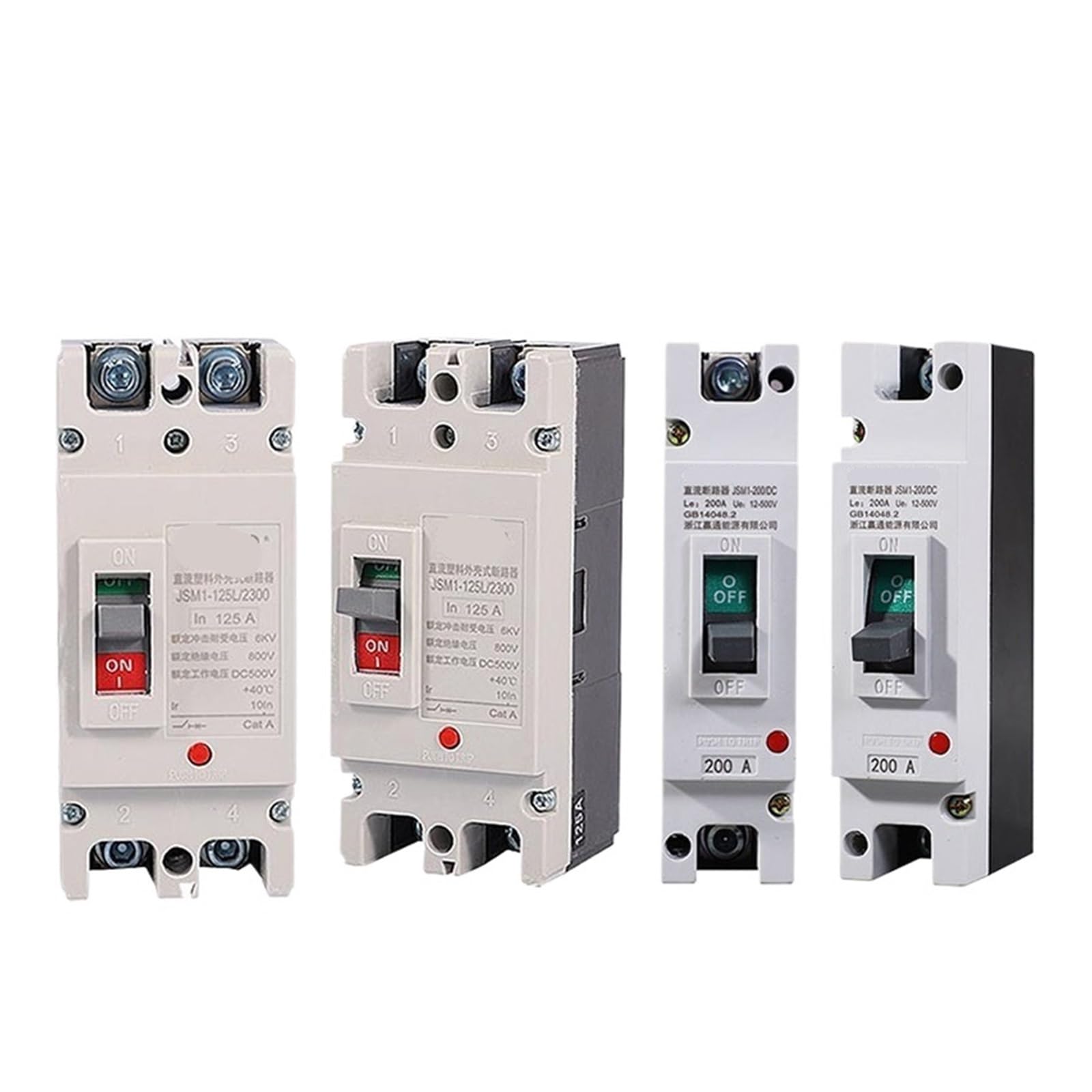 Disjoncteur DC 250A pour protection de batterie et panneau solaire 48V en dérivation