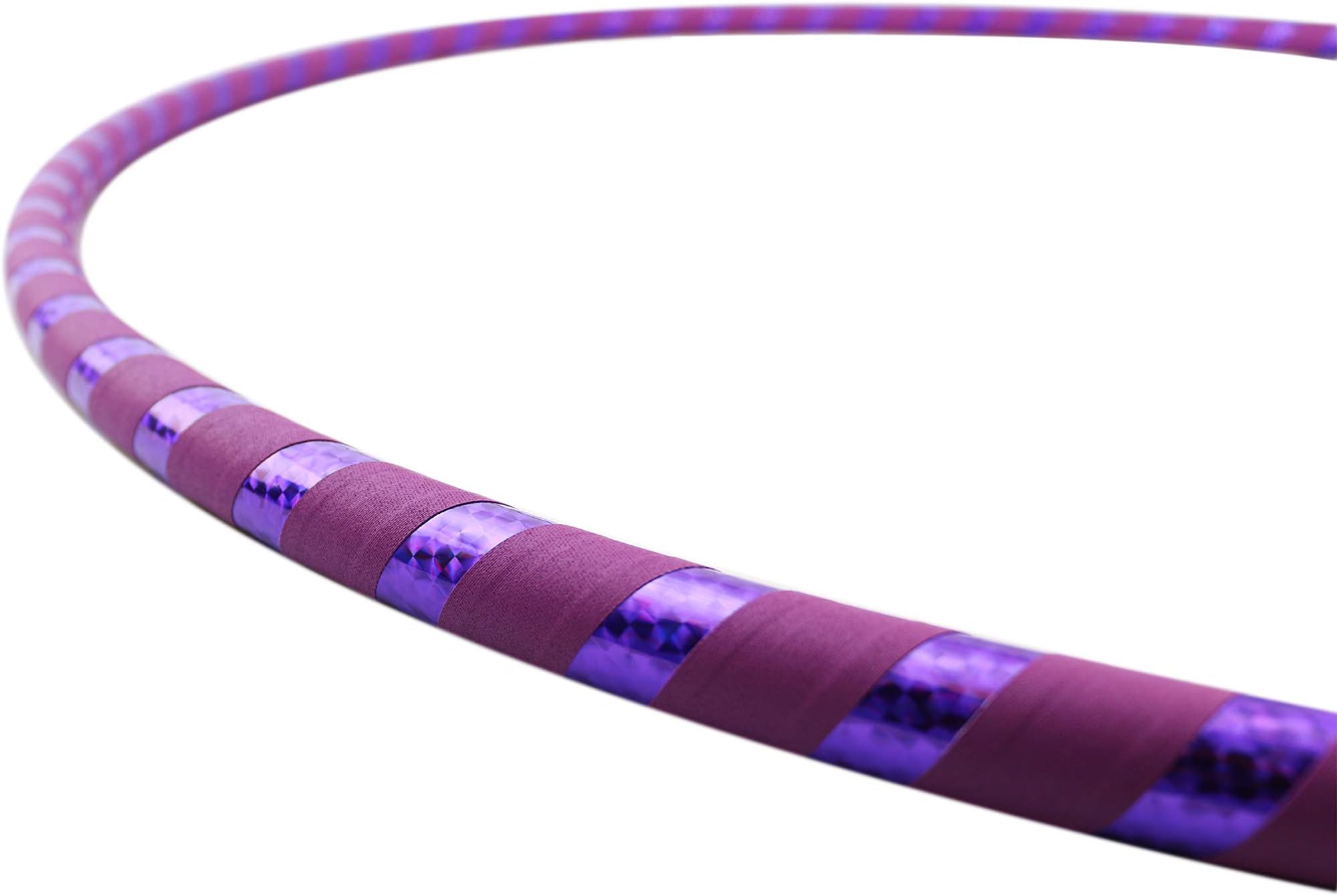 The Spinsterz Beginner Hoop: Weighted Fitness Hula-Hoop for Adults Weight Loss, Waist Exercise Ring for Cardio & Core, Adjustable Quality Detachable Hula Shaper for Beginners, Made in USA