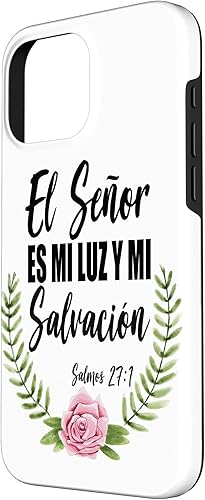Miniatura 47 de iPhone X/XS El Señor Es Mi Luz Española Biblia Cristiana Biblia Cristiana Caso