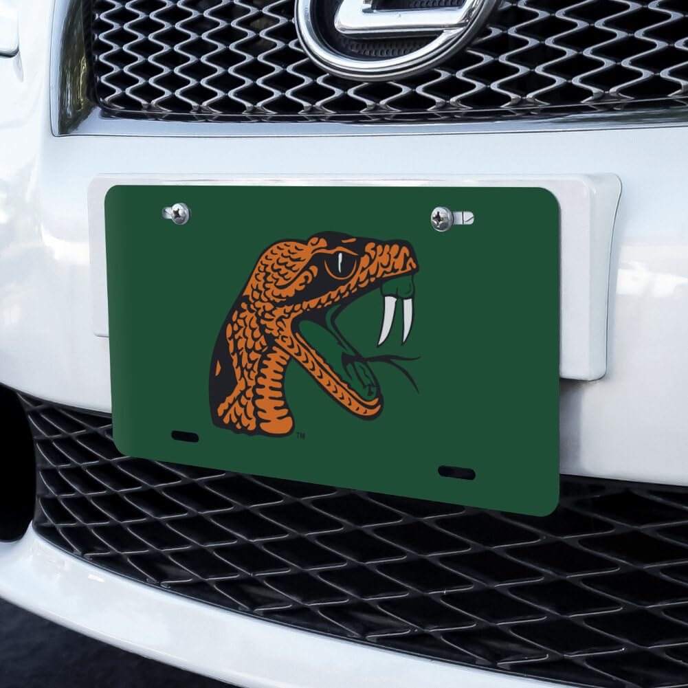 Graphics & More Florida A&M University Primary Logo Novelty Metal Vanity Tag License Plate