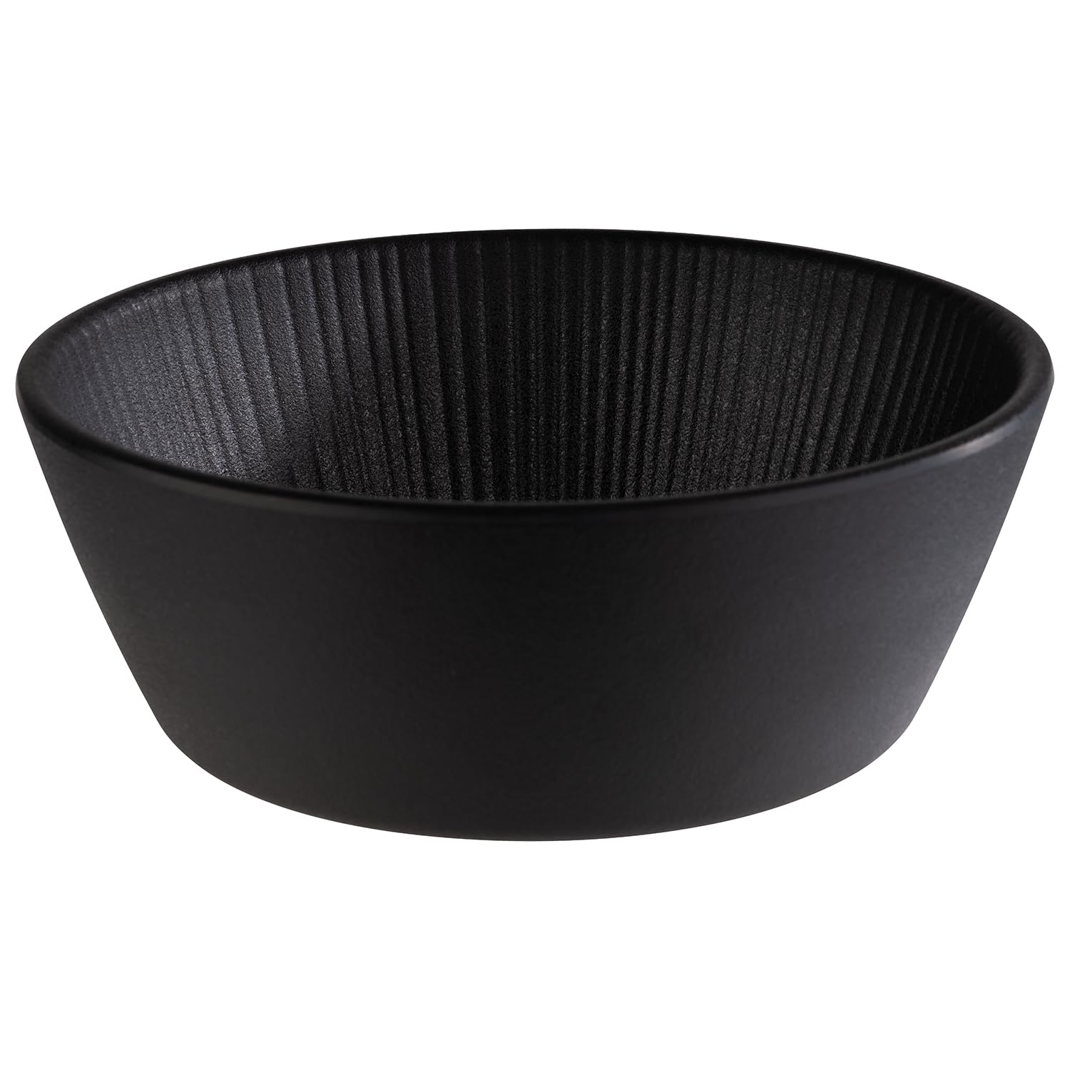 APS Nero 85272 Bowl Diameter 15.5 cm Height 5.5 cm 0.45 Litres Black