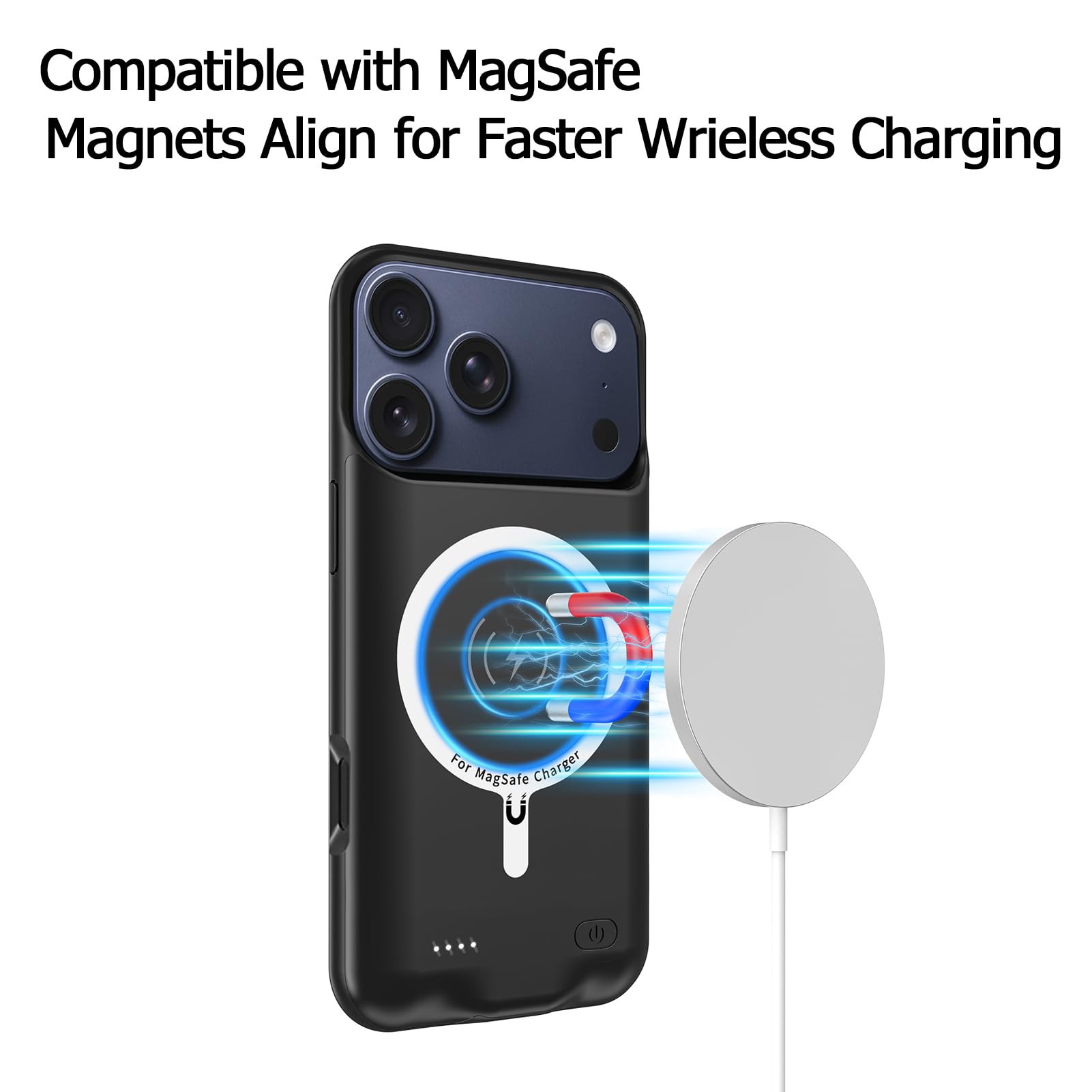Amazon.com: YINGYKJ Battery Case for iPhone 17 Pro Max, Upgraded