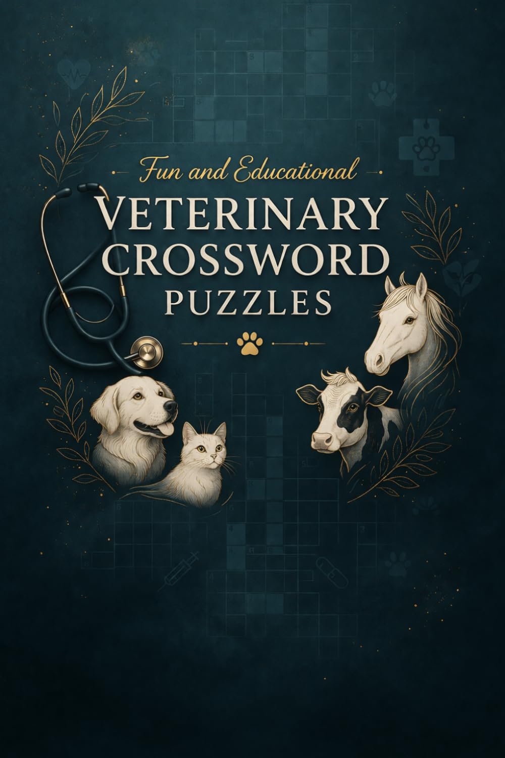 Fun and Educational Veterinary Crossword Puzzles for Students, Techs, and Animal Lovers: Boost Your Knowledge While Having Fun with Engaging, Skill-Building Crossword Challenges