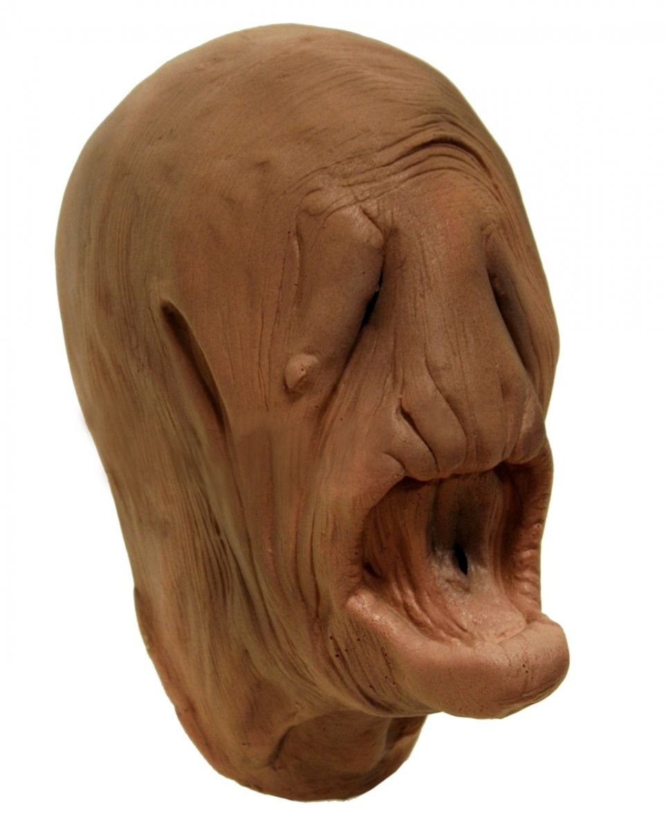 Horror-Shop Larvae Foam Latex Mask