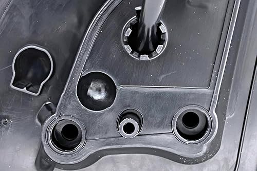 Miniatura 5 de Compatible con Toyota Corolla USJapón Construido 2009 2010 2011 2012 2013 Espejo retrovisor lateral con calefacción eléctrica derecha del pasajero