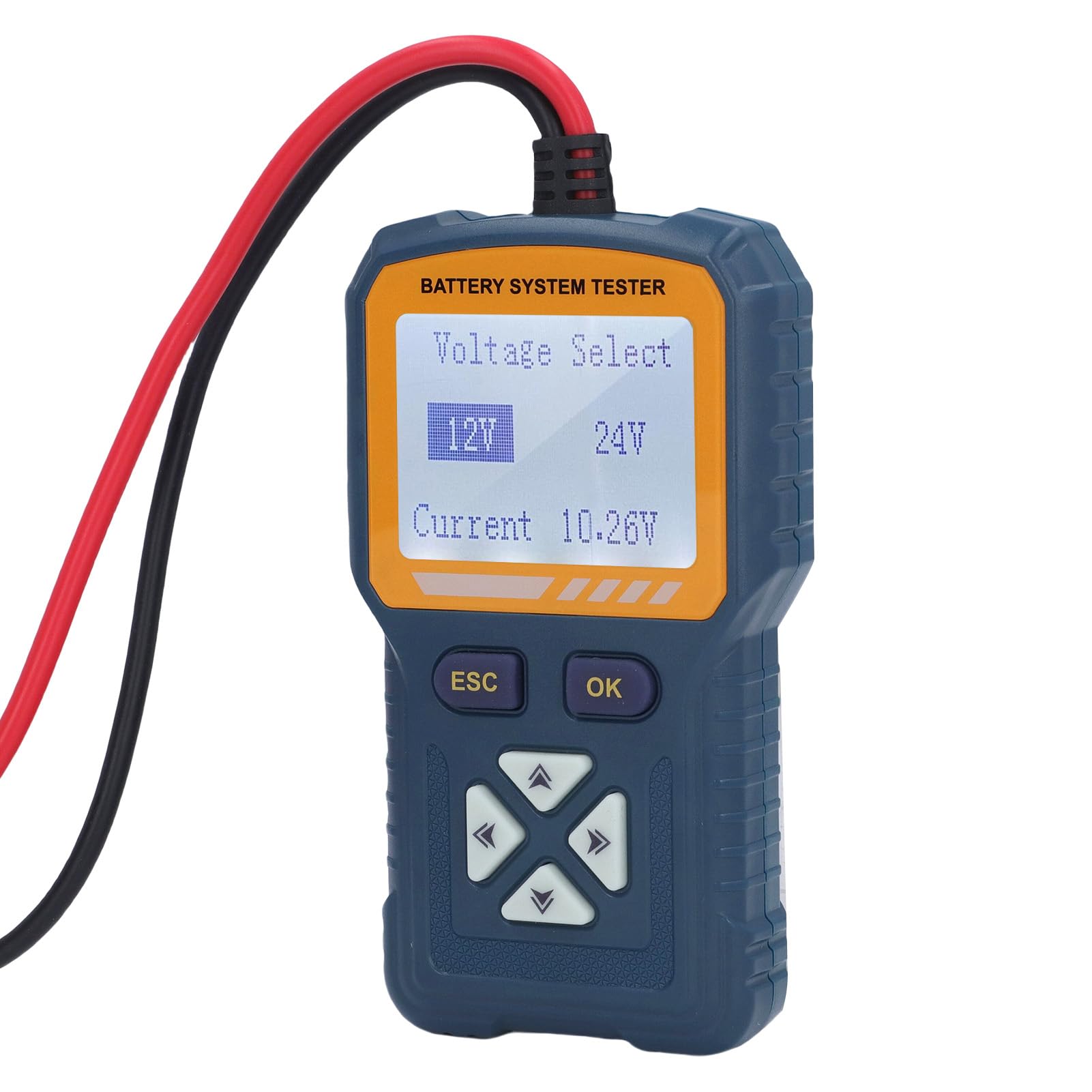 Irfora Tester Batteria Intelligente, con Display Digitale, Risposta