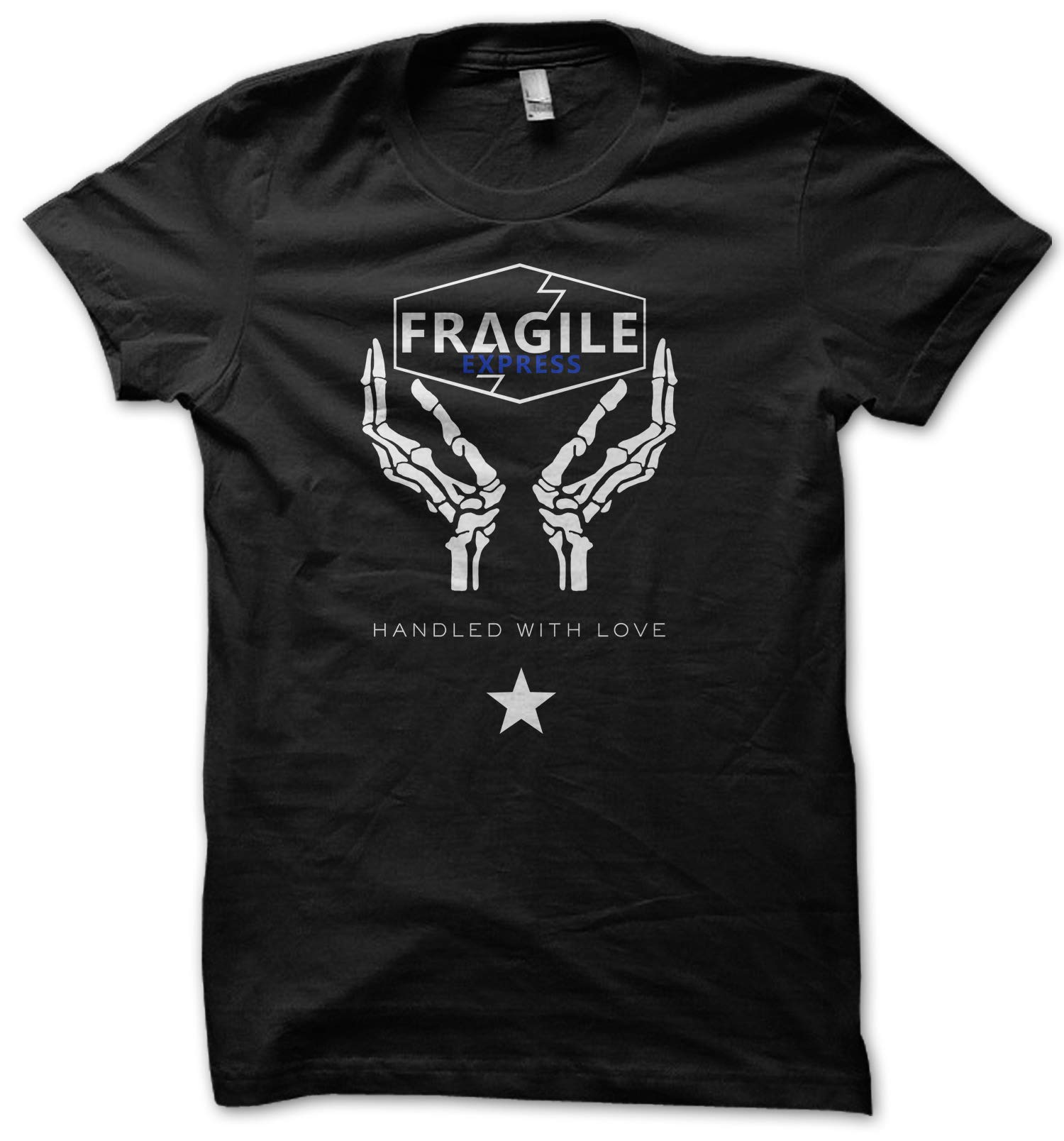 Death Stranding Fragile Express Kojima Men's T-Shirt S-XXL (XXL) Black