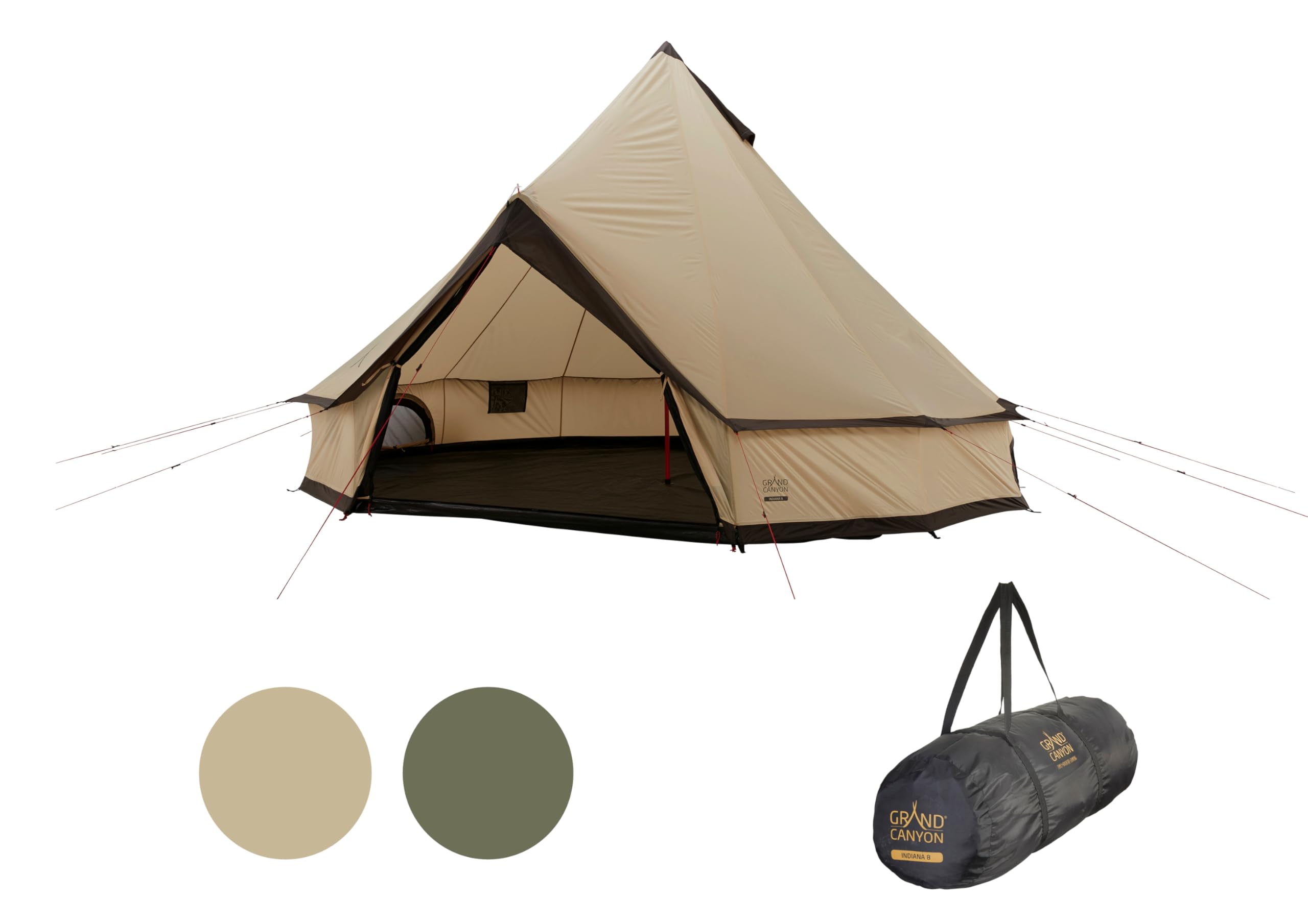 Grand Canyon - Atlanta 4 - Tente 4 places beige pas cher