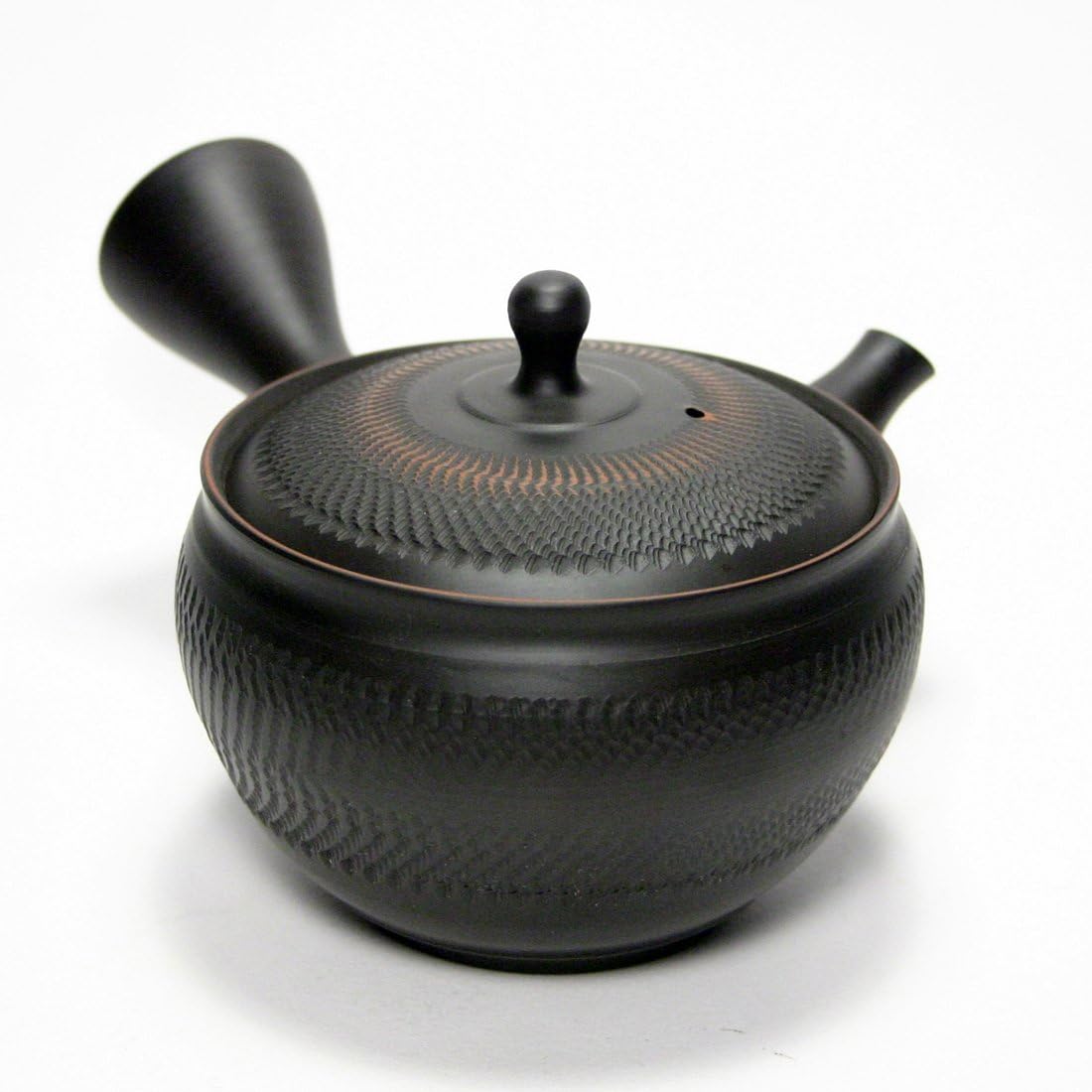 Japanese Teapot Tokoname Kyusu handmade by potter Horyu clay teapot