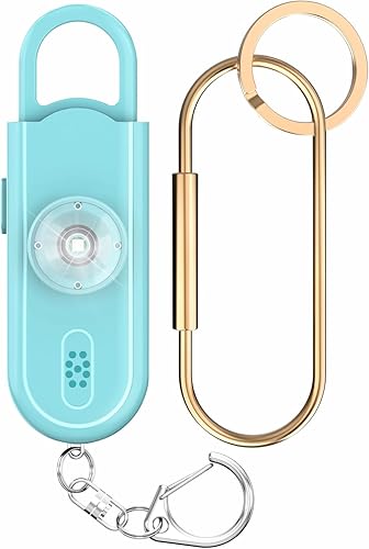 Miniatura 8 de Safe Sound - Alarma personal con sonido seguro, paquete de 2 llaveros de alarma de seguridad de emergencia de 130 dB con luz LED estroboscópica,