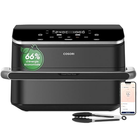 Air Fryer 10L COSORI Twinfry 5 en 1