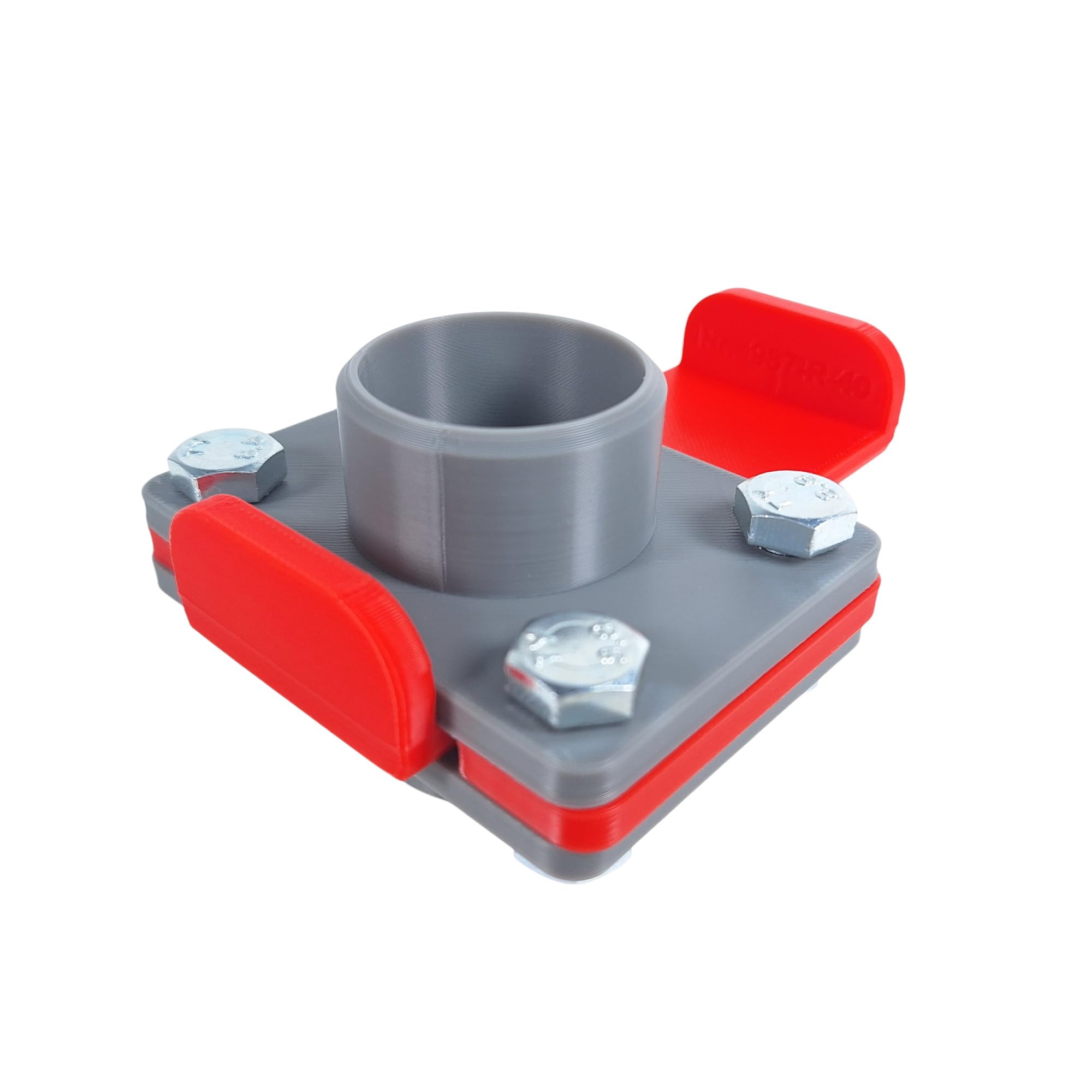 GENERISCH BlastGate DN40 Lot de 2 vannes d'arrêt pour installation d'aspiration Diamètre 40 mm En PLA robuste
