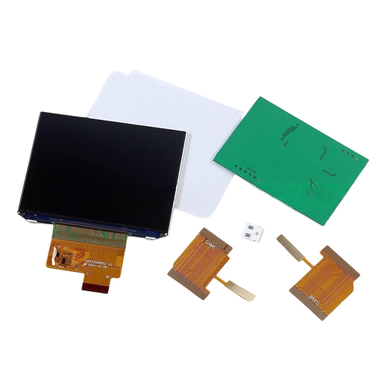 Evidenzia la sostituzione dello schermo LCD retroilluminato Set modifica della console gioco Accessori da gioco Sostituzione dello schermo LCD Evidenzia la retroilluminazione Set modifica