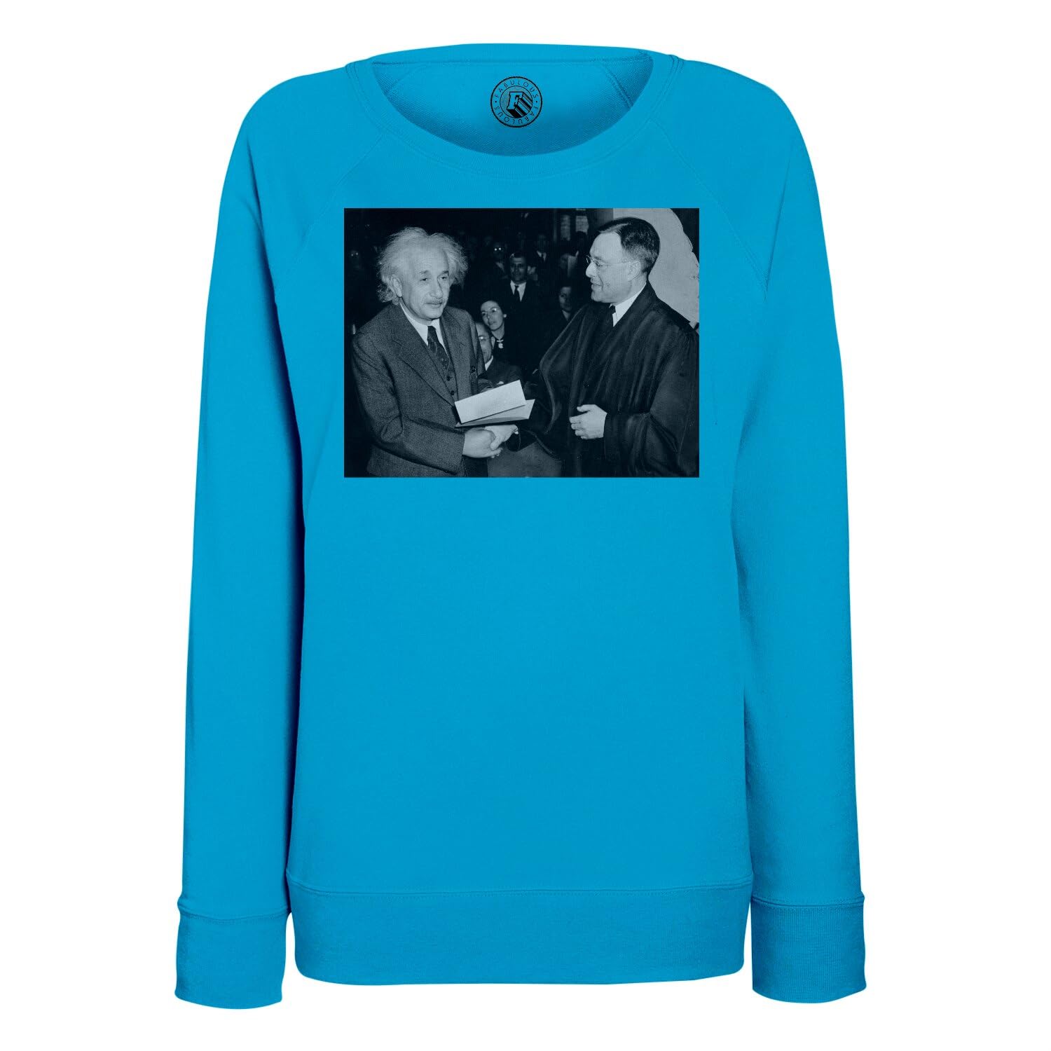 Sweatshirt Albert Einstein femme pull vintage avec photo de célébrité - 4