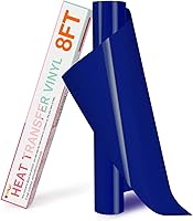 Vista 22 de HTVRONT Rollos de Vinilo HTV de Transferencia de Calor - 12" x 8ft Vinilo HTV para Camisas, Vinilo para Planchar para Todas las Máquinas de Corte