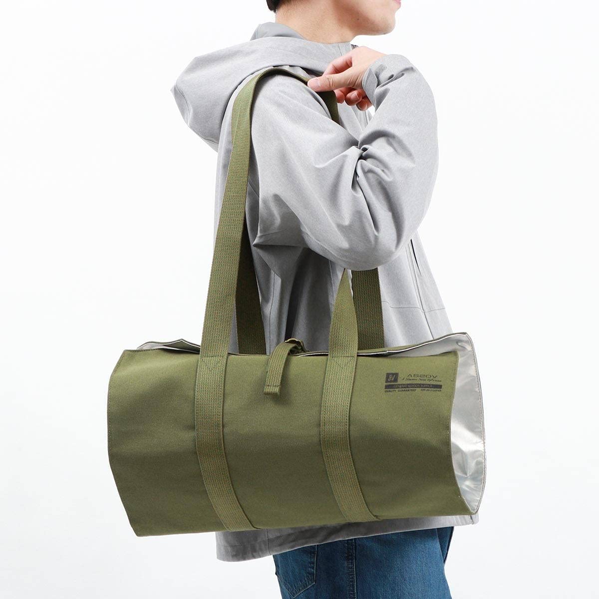 アッソブ　ON CANVAS FIRE WOOD BAG 薪バッグ Amazon | [アッソブ] ALBERTON CANVAS FIRE WOOD BAG 薪バッグ