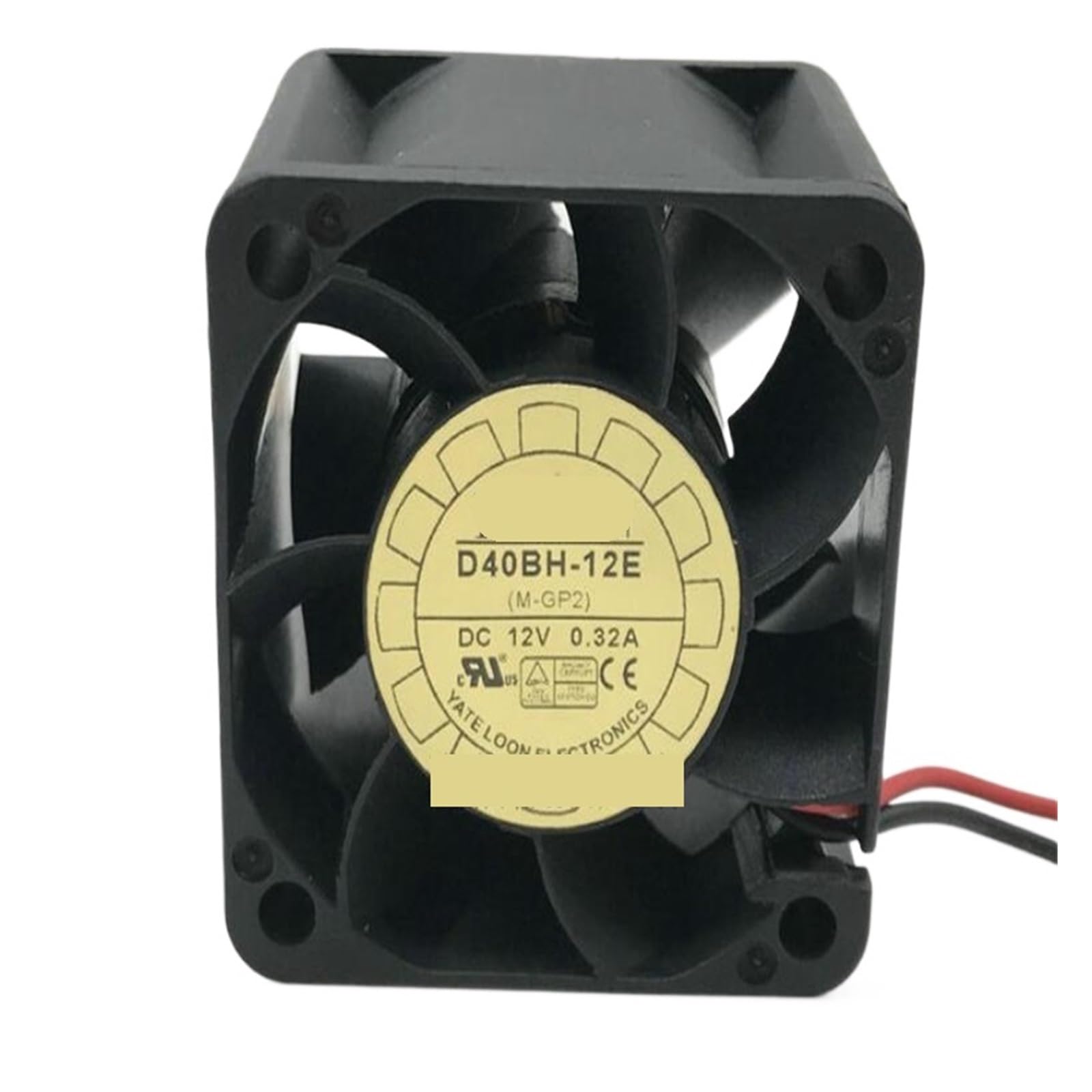 UITGVDQAT D40BH-12E DC12V 0.32A 4CM 4028 4-wire fan